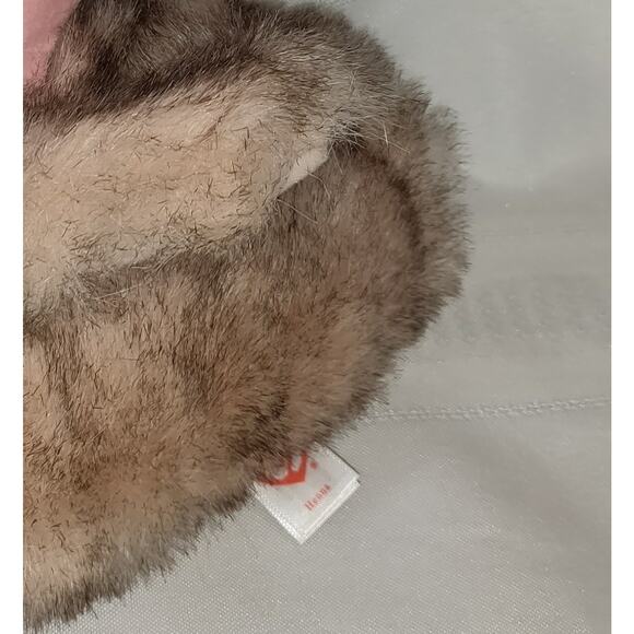 Ty Ostrich Plush Stuffed Animal Henna RETIRED Bird 12" Google Eyes Furry - Picture 13 of 13